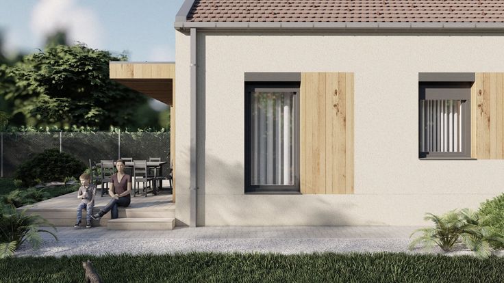 Masterplast Modulhouse terv - Arész