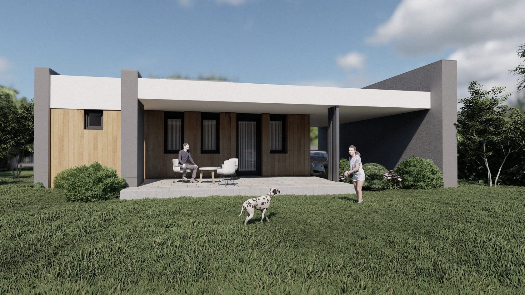 Masterplast Modulhouse terv - Dionüszosz