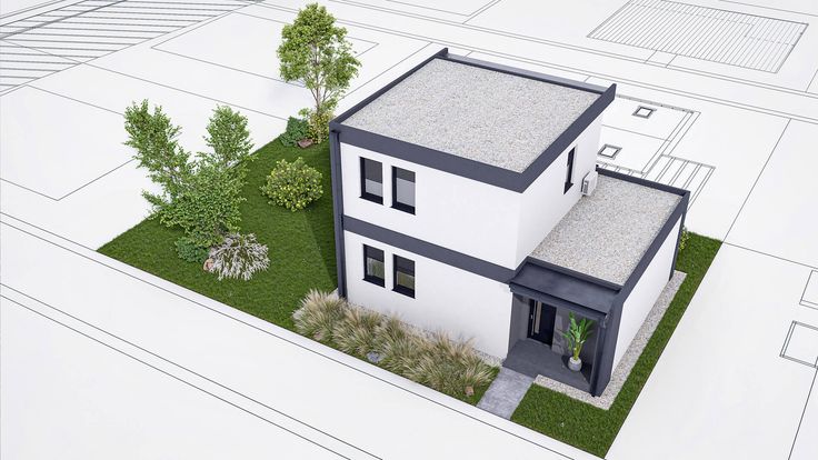 Masterplast Modulhouse terv - ÉMI-ház
