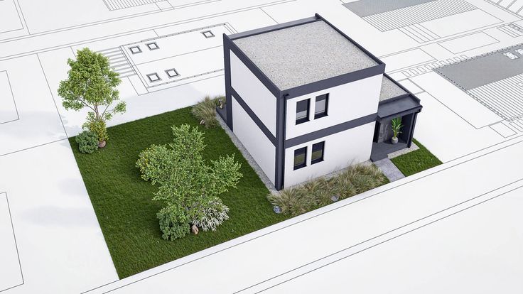 Masterplast Modulhouse terv - ÉMI-ház