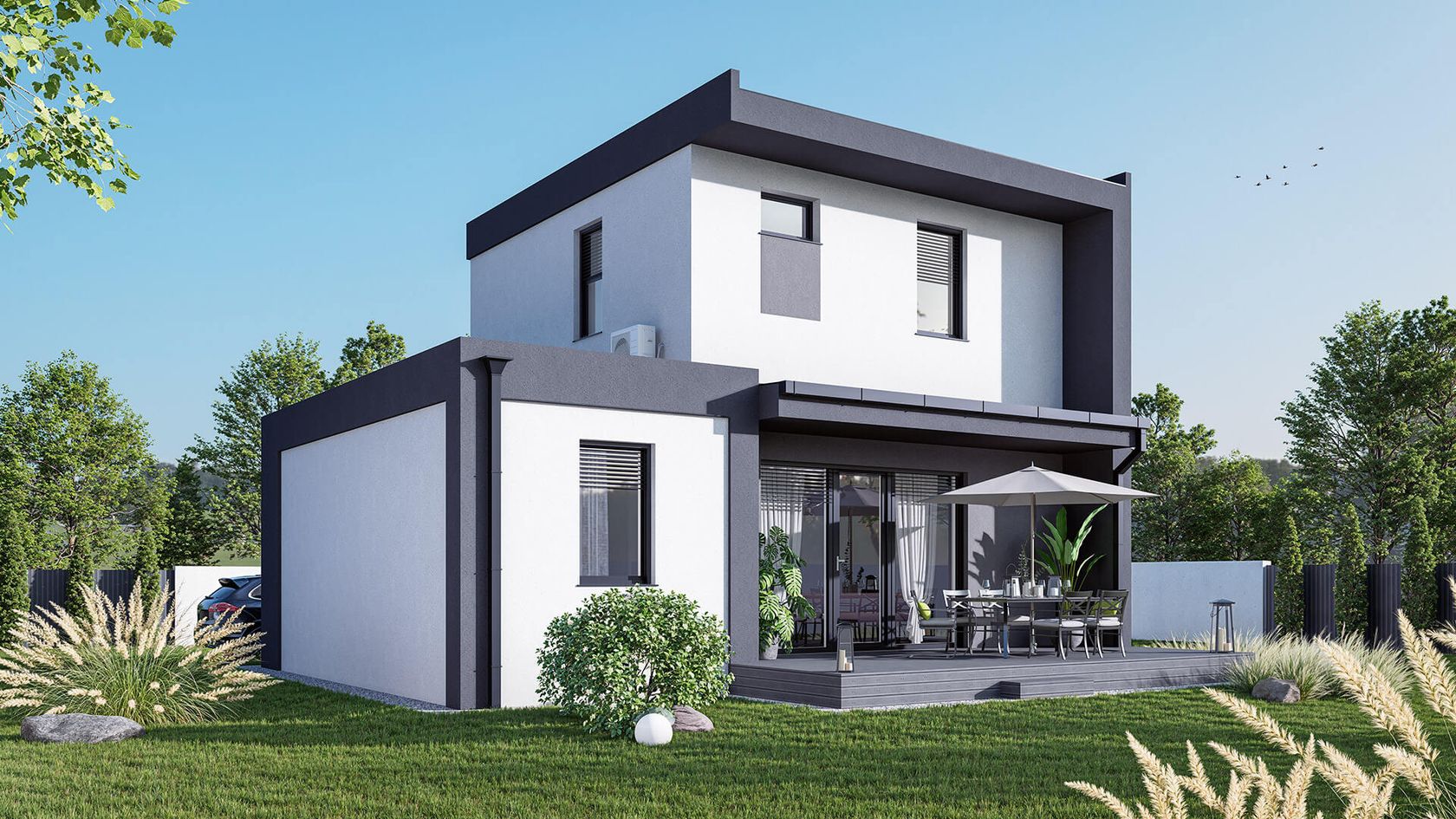 Masterplast Modulhouse terv - ÉMI-ház