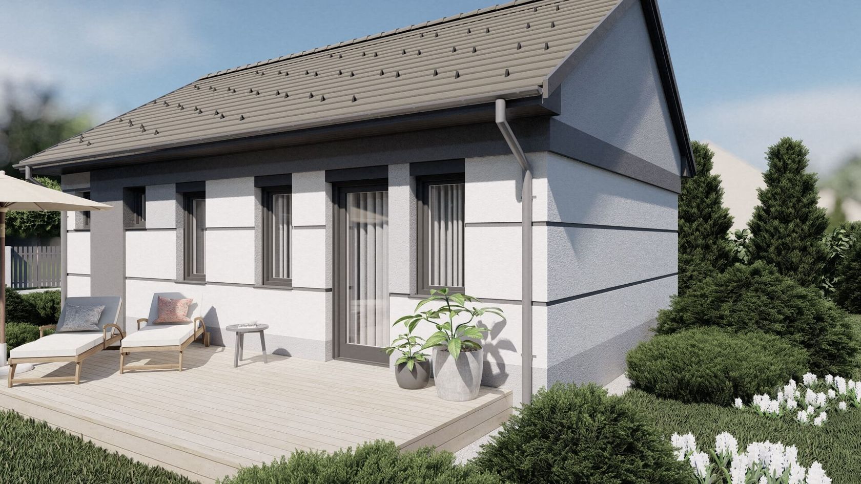 Masterplast Modulhouse terv - Hádész