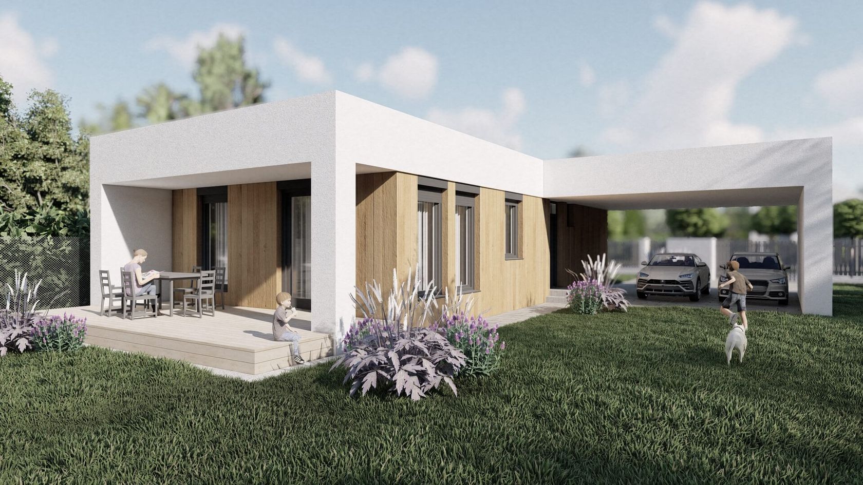 Masterplast Modulhouse terv - Héliosz