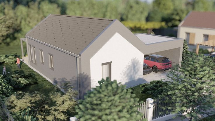 Masterplast Modulhouse terv - Hermész