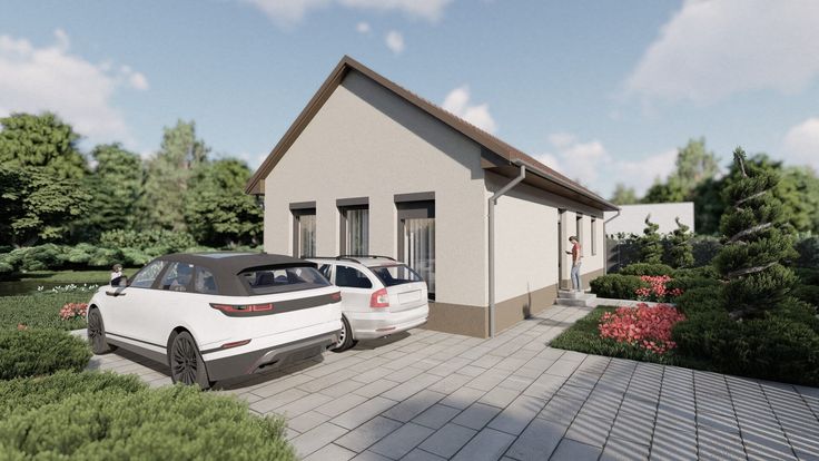 Masterplast Modulhouse terv - Hesztia