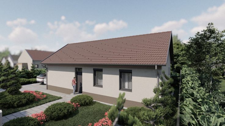 Masterplast Modulhouse terv - Hesztia