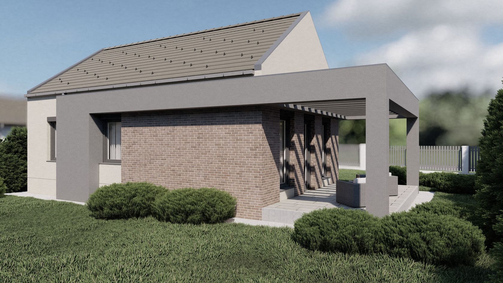 Masterplast Modulhouse terv - Irisz