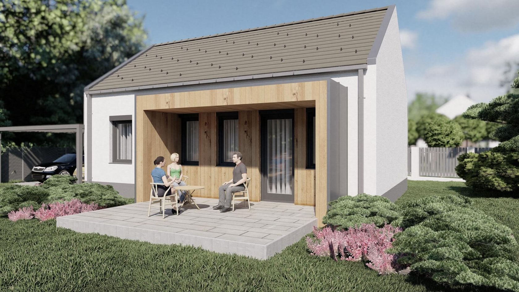 Masterplast Modulhouse terv - Perszephoné